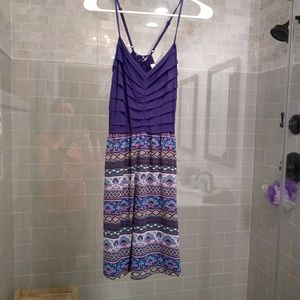 Pink Rose dress - size Small